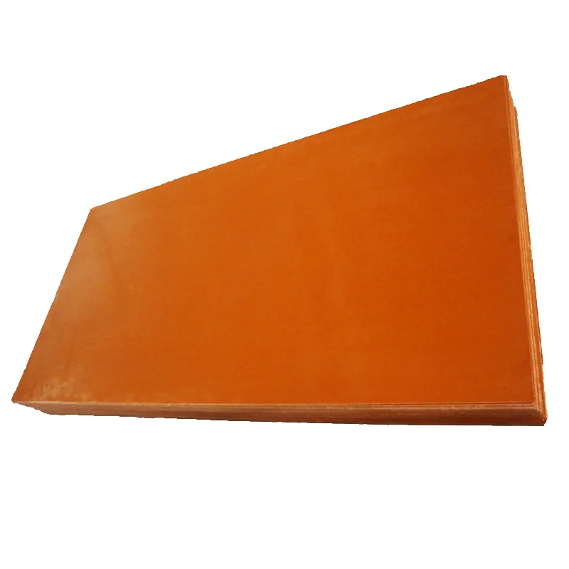 Orange Bakelite Phenolic Paper Laminated Sheet for PCB Jigs and Fixtures