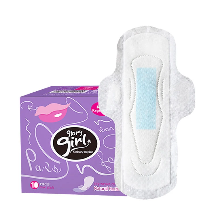 Private label individually wrapped regular sanitary pads menstruation women pads high quality disposable sanitary towel