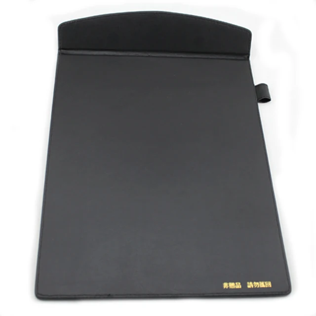 Magnetic PU Leather Office Clipboard Restaurant Hotel Menu Folder Bill Folder Clipboard
