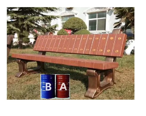 Two-component Closed cell spray Polyurethane foam chemical for artificial wood