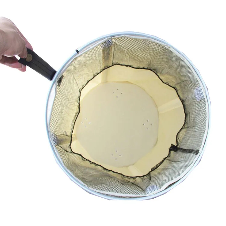 Rolling Laundry Hamper With Wheels Thin Clothes Foldable Laundry Hampers Tall Dirty Laundry Basket  (Beige)