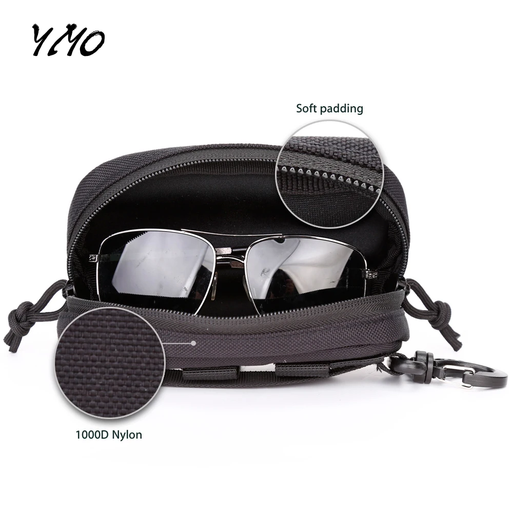 Чехол для солнцезащитных очков охоты на свежем воздухе сумка хранения нейлоновая Твердая