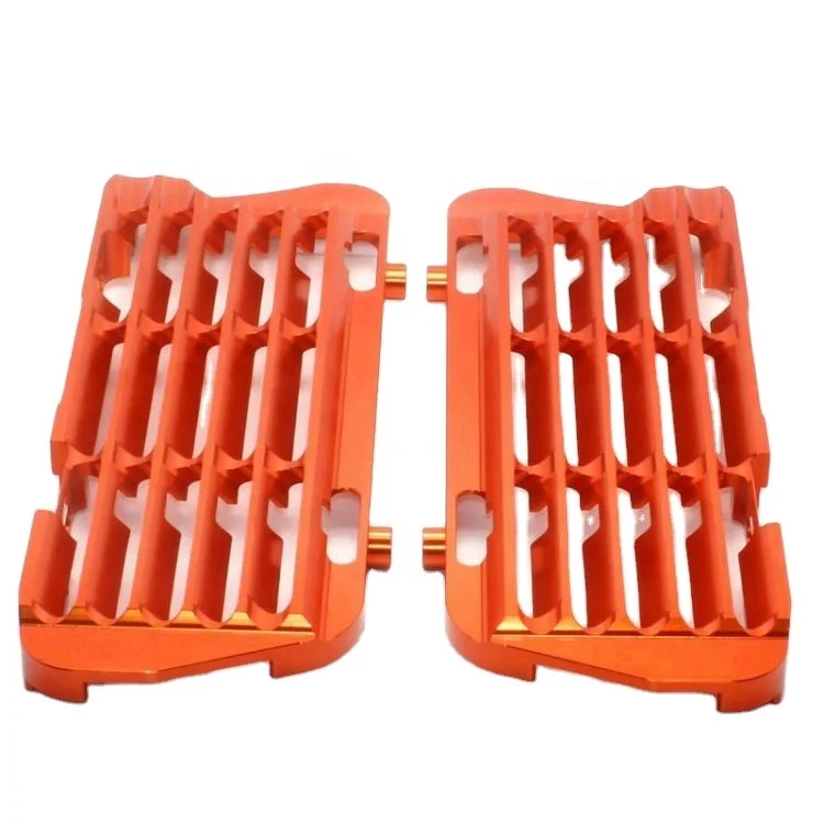 CNC Machined Custom Motorcycle Radiator Grill Guard Cover Protector For Sale