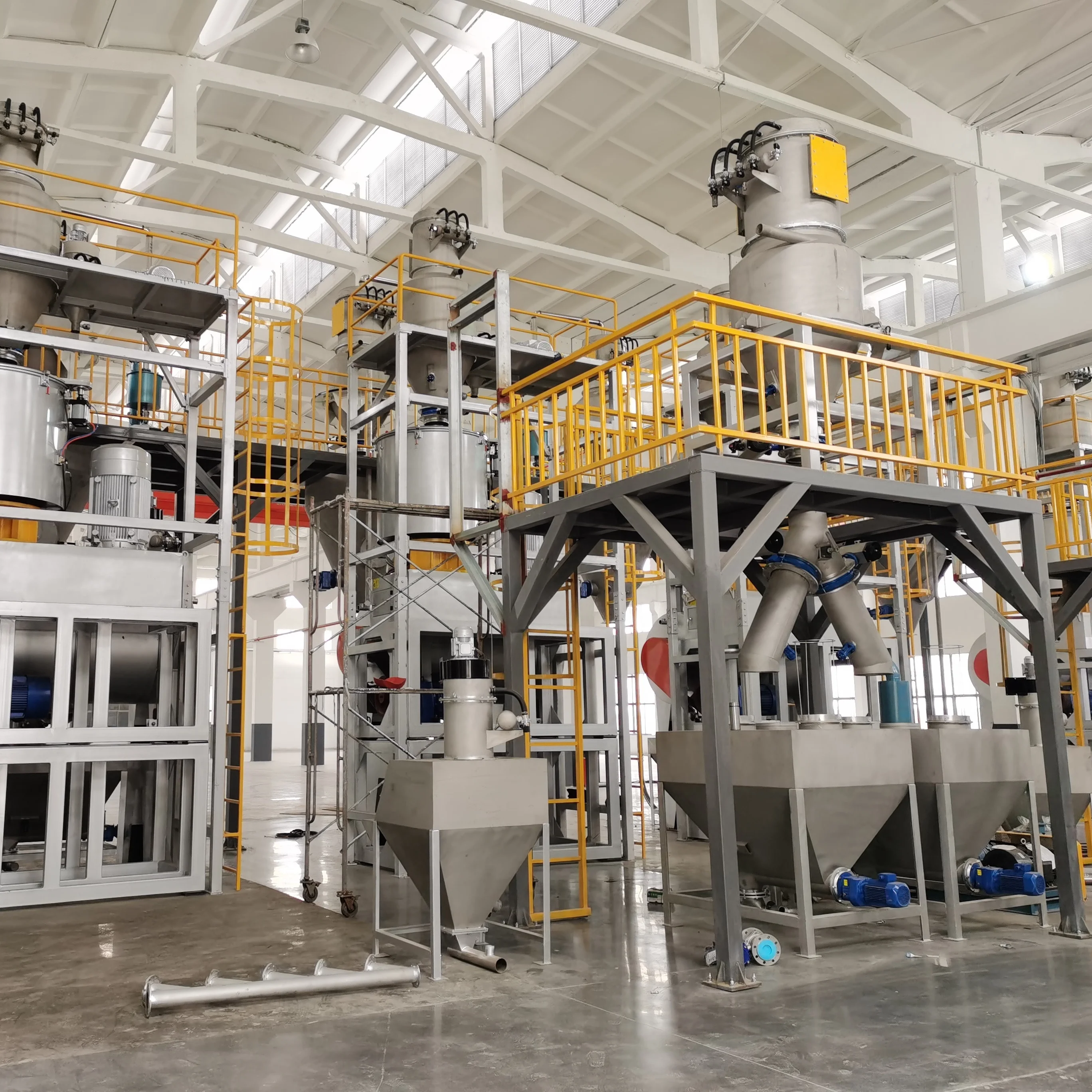 
Система сборки ДПК SIEMENS с программным управлением и автоматическим смешиванием 