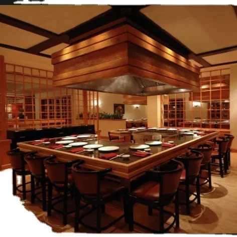 No Fumes Hibachi Grill 10 seats