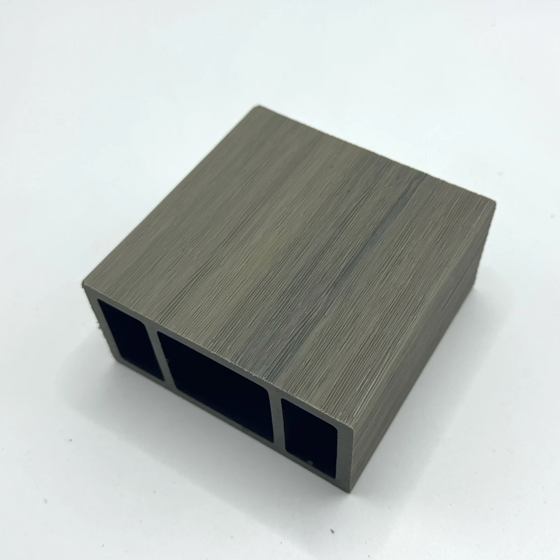 Composite Deck Profile WPC Handrails Balustrades Column Outdoor Co-Extrusion Wood Plastic Decking Hollow Tube Timber