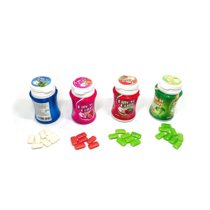 Новый продукт в бутылке жевательная резинка фруктовый вкус