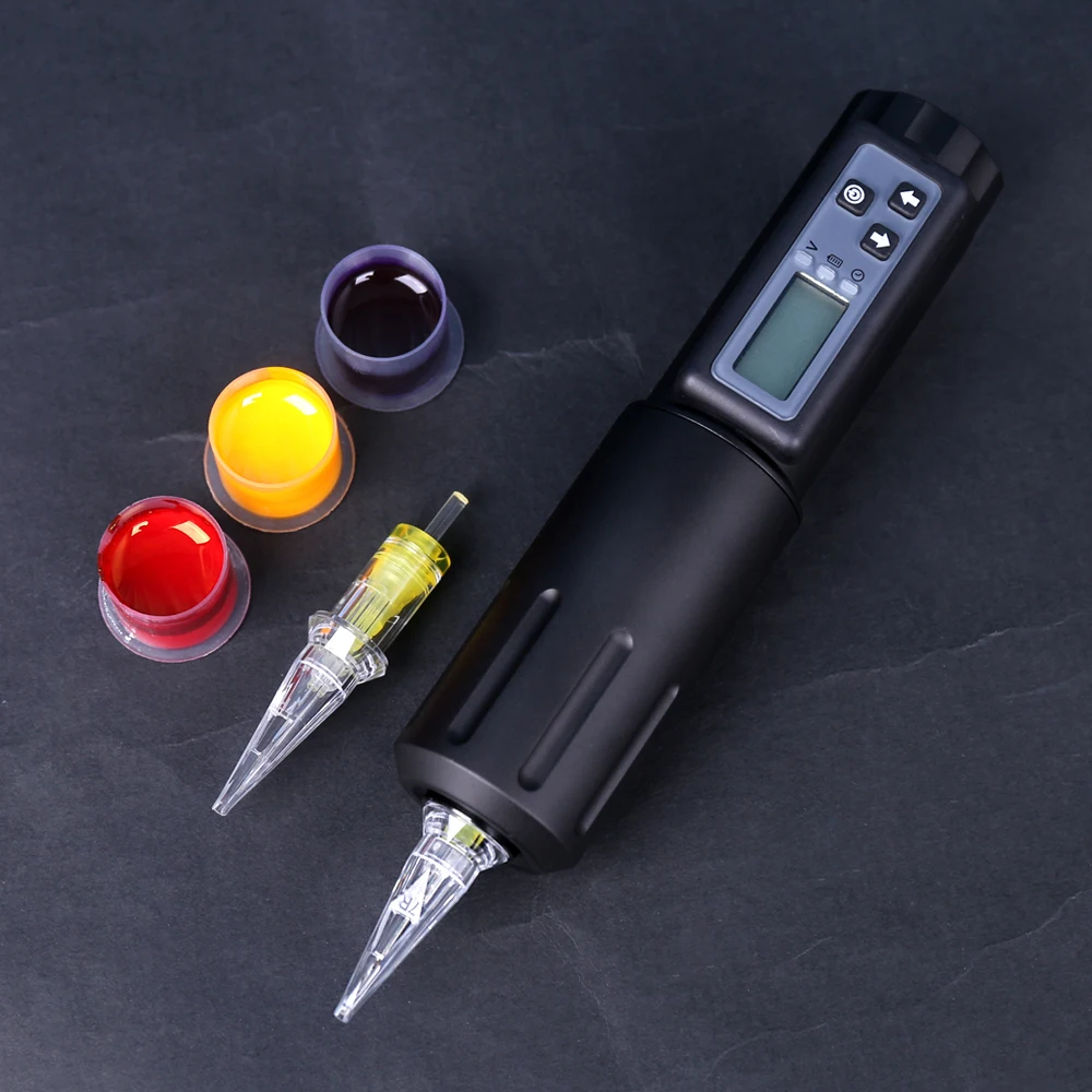 Новая беспроводная аккумуляторная тату-машинка