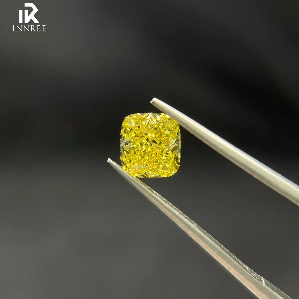 Международный сертификат IGI 1 Ct VS1 причудливый желтый оптовая продажа лабораторный алмаз свободный HPHT Выращенный