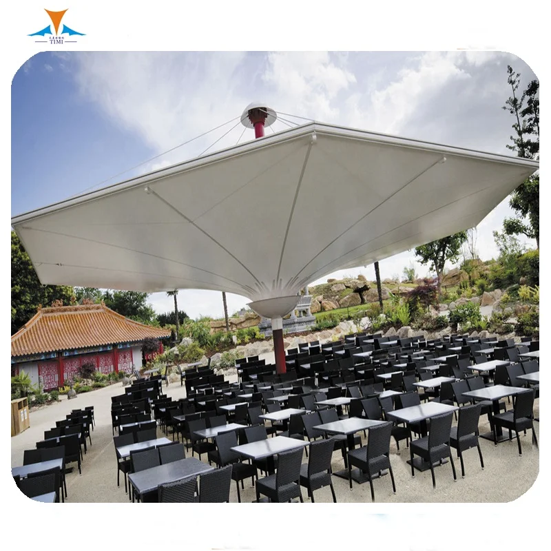 TIMI outdoor landscape tensile Canopy umbrella fabric strength membrane structure