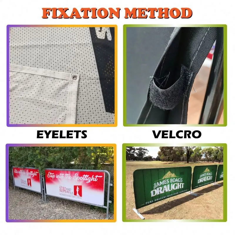 High Quality Custom Waterproof Movable Outdoor Banner Cafe Barriers Stainless Steel Cafe Barrier