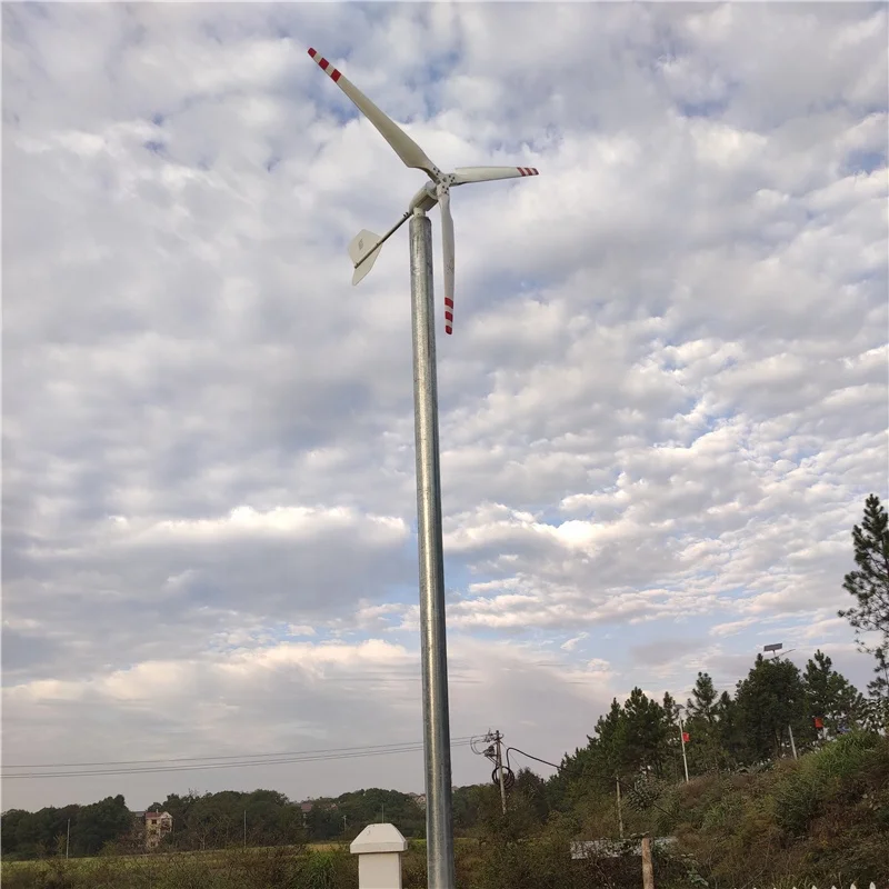 1kw 5kw 2kw 10kw home wind turbine system with controller inverter battery wind turbine price
