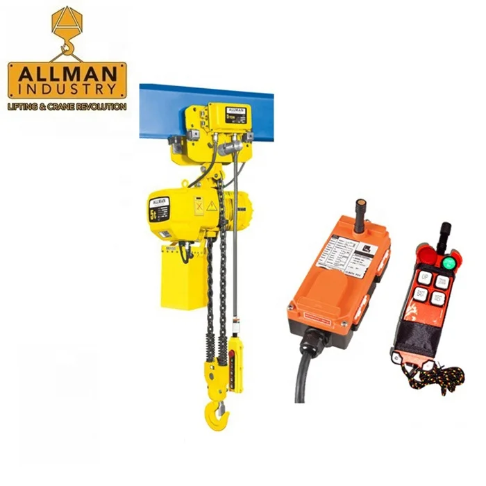 Chain Hoist Electric trolley 220V Electric Chain Hoist 5 ton