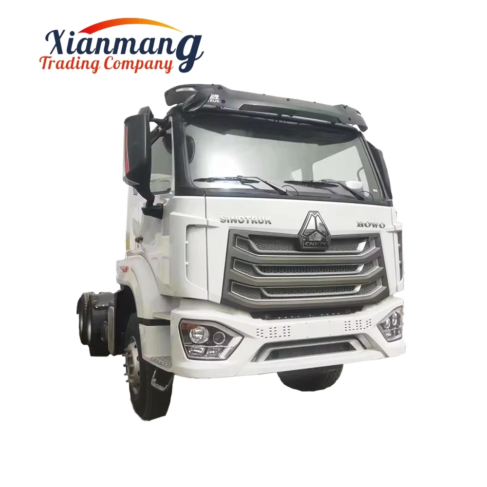 Sinotruk Hohan 371 380 400 HP Tractor Truck Head 10 Wheel Howo Tow Trailer Truck