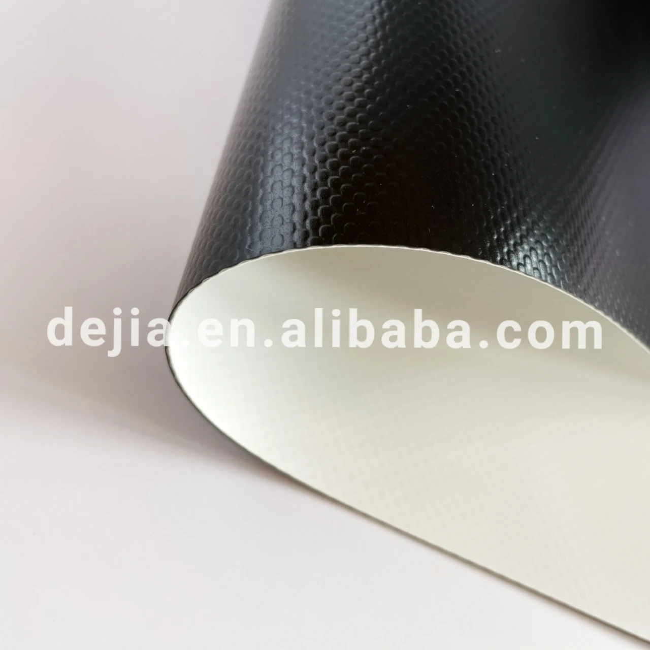 
Black and whit 1100g/m2 1000*1000D 15*16 double color for 100% polyester pvc coated fabric for tents 