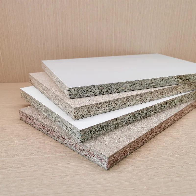 Hot Simple Customized Cheap Waterproof Chipboard E0 Grade Home Furniture Used Particle Board