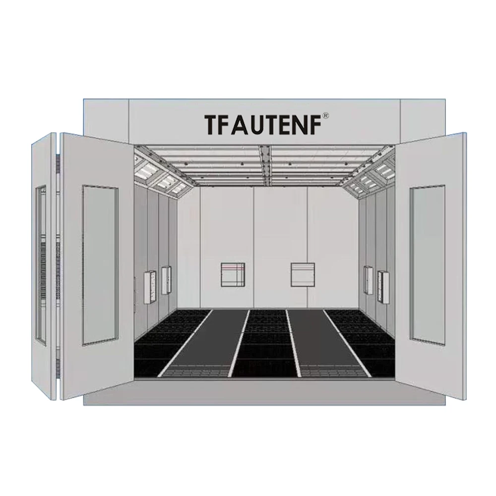  TFAUTENF TF-ES3 Электрический обогрев Авто покраска стенд/Автомобильная покрасочная камера/покрасочная