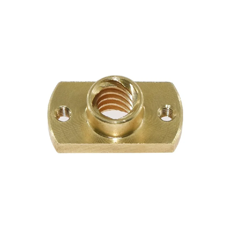 Lead Screw T8 Trapezoidal Brass Anti-Backlash Nut TR8x12mm 3D Printer Spring Loaded Nut Elimination Nut
