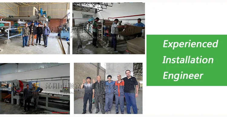 Semi-automatic cardboard corrugated making machine for cardboard box making