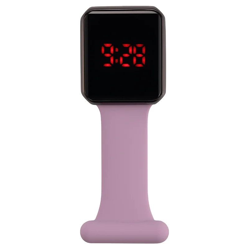 High quality Customized Stainless Steel Lapel Pin Brooch Muilt-color Student Pocket Nurse Watch