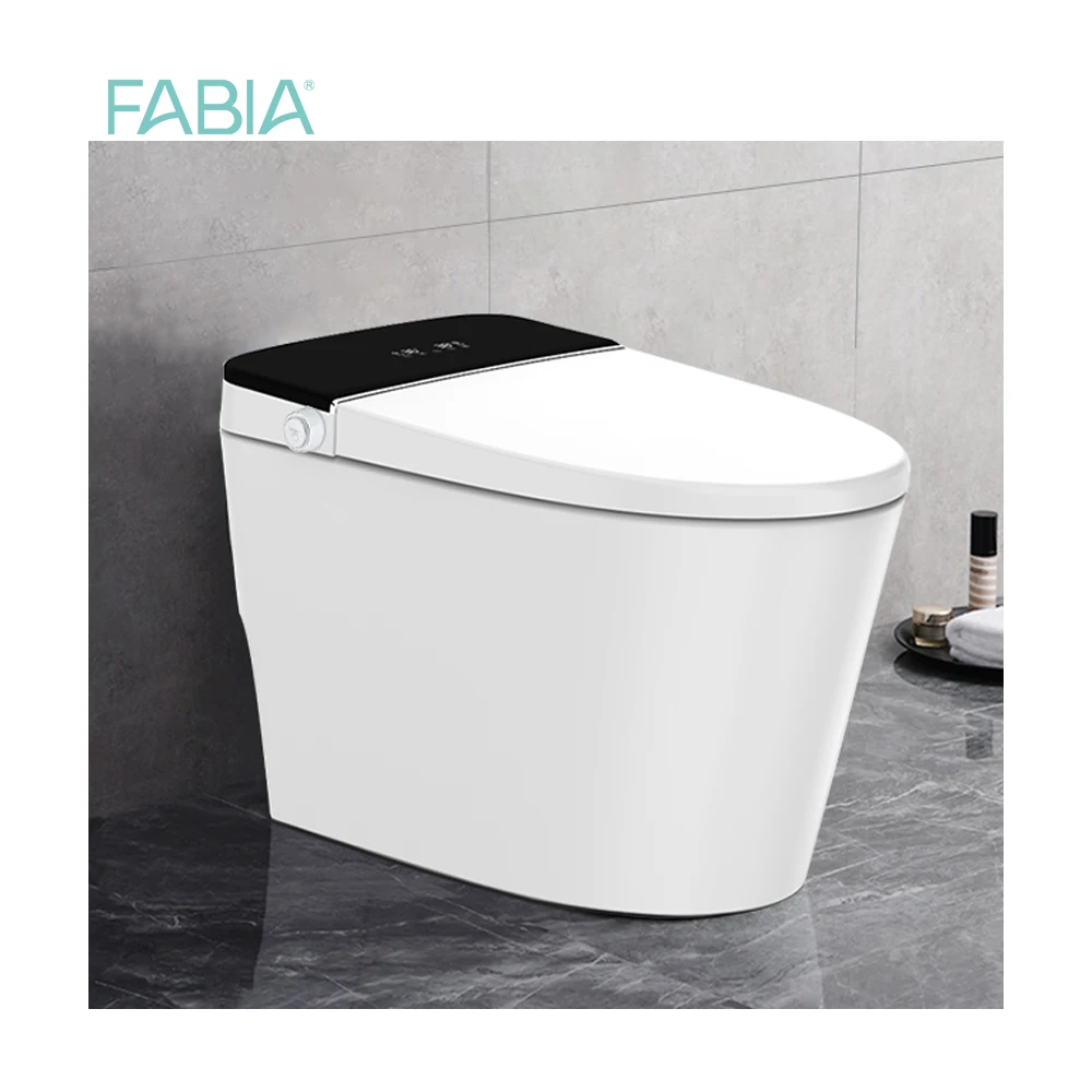 Auto Flush Clean Function One Piece Ce Standard Intelligent Ceramic Smart Wc Toilet Commode