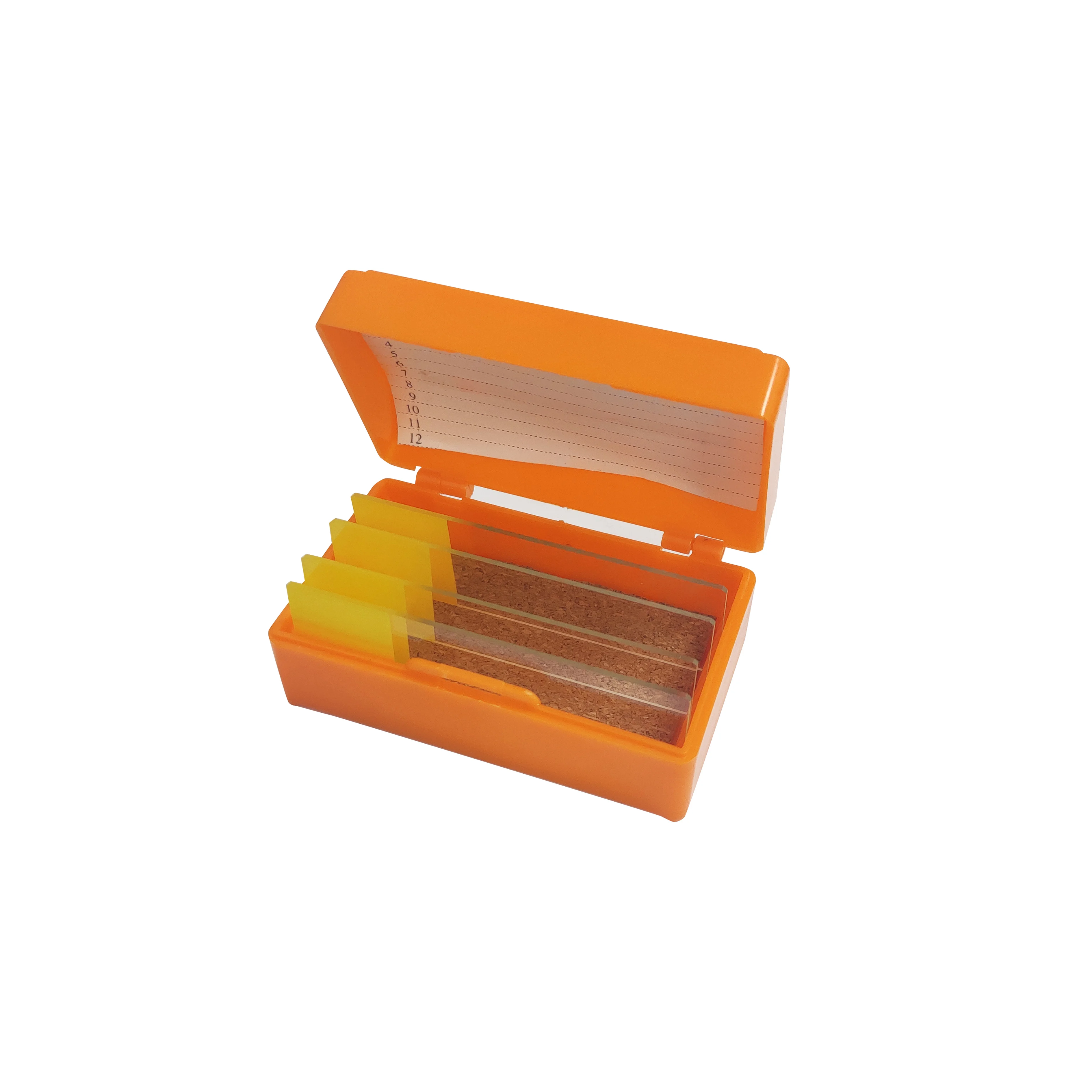 Laboratory use high quality plastic microscope slide storage box