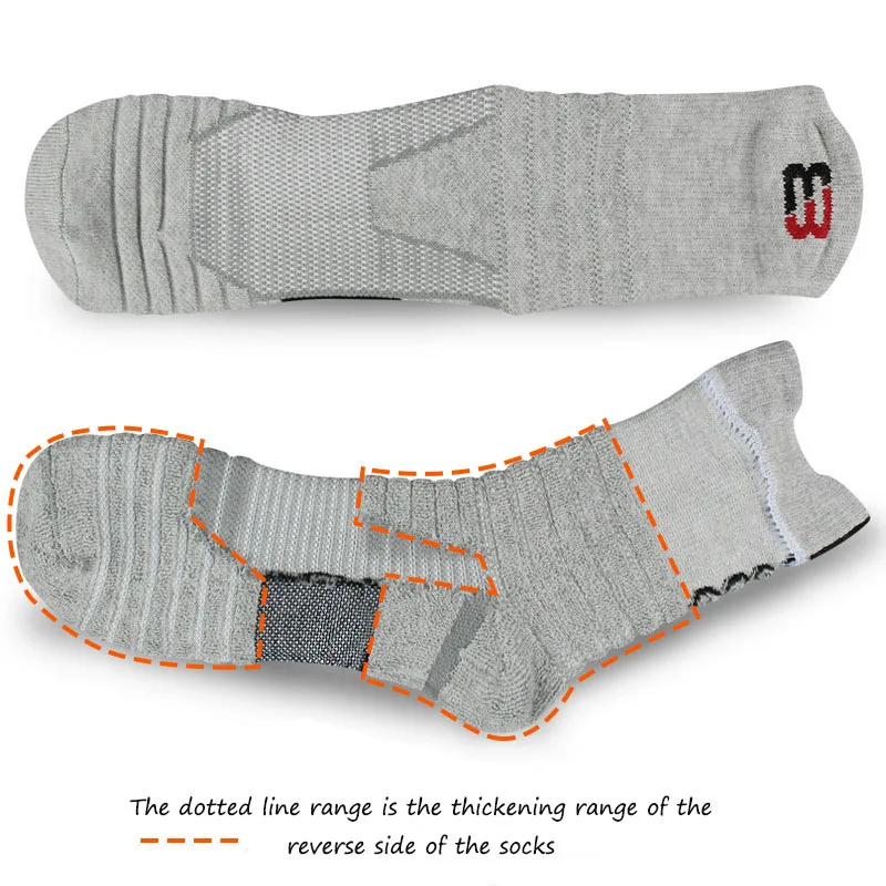 sport custom logo embroidered gym athletic sneaker socks men sports sock trainers elite socks basketball