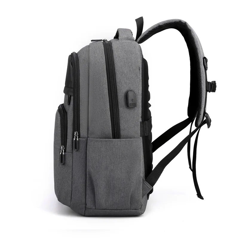 Waterproof ergo friendly light weight laptop backpack 17 inch business travel backpacks for men
