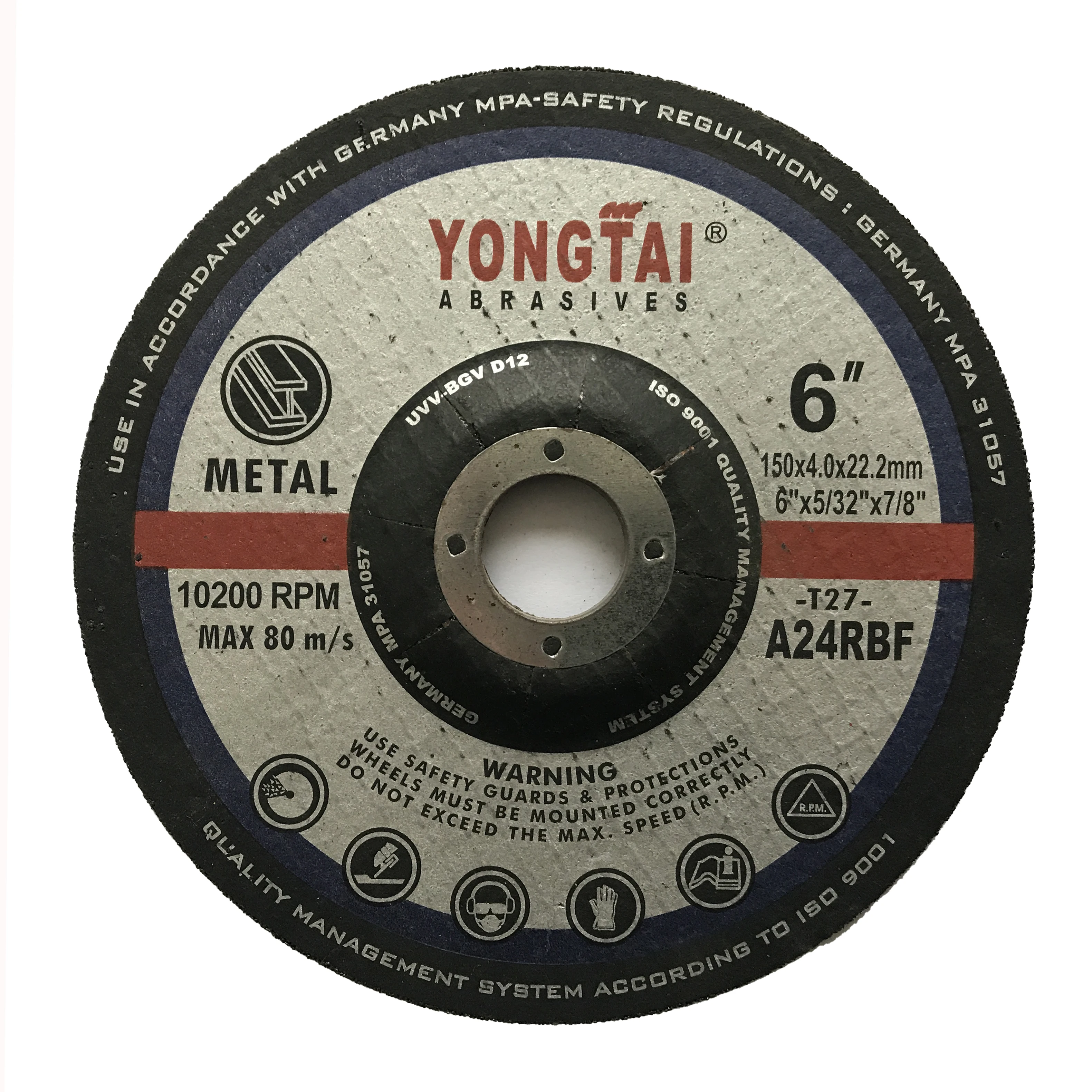 Top Class 150MM 6 Cutting Wheels China Grind Abrasive Disc Disco De Corte