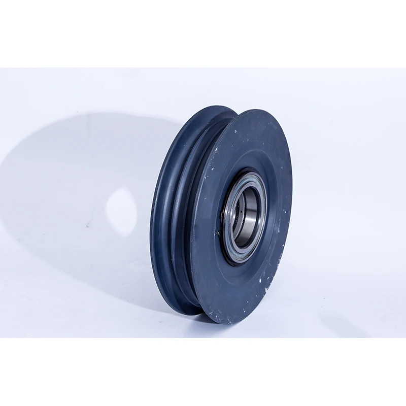 Tower crane nylon pulley high wear-resistant nylon pulley plastic nylon block