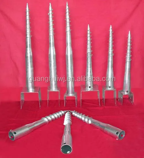 Hot Dip Galvanized Ground Screw Anchor/Screw Piles/Umbrella Anchor/PostAnchor