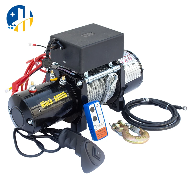 Custom 2000lbs-20000lbs Car electric winch 12v/24v Electric Auto Winch