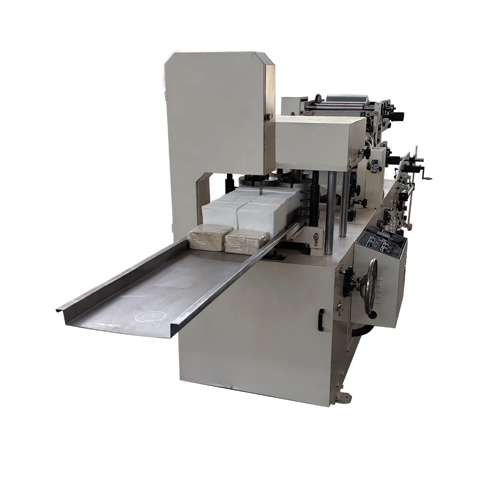 
News design paper napkin making machine price 