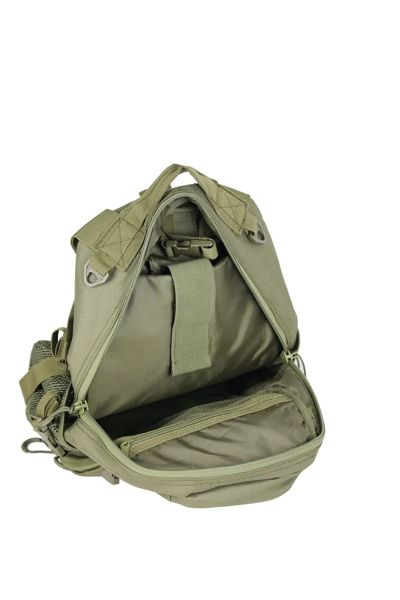 New Arrival Tactical Laptop Case OD green 600D polyester Tactical  Briefcase Commercial  Molle Laptop backpack