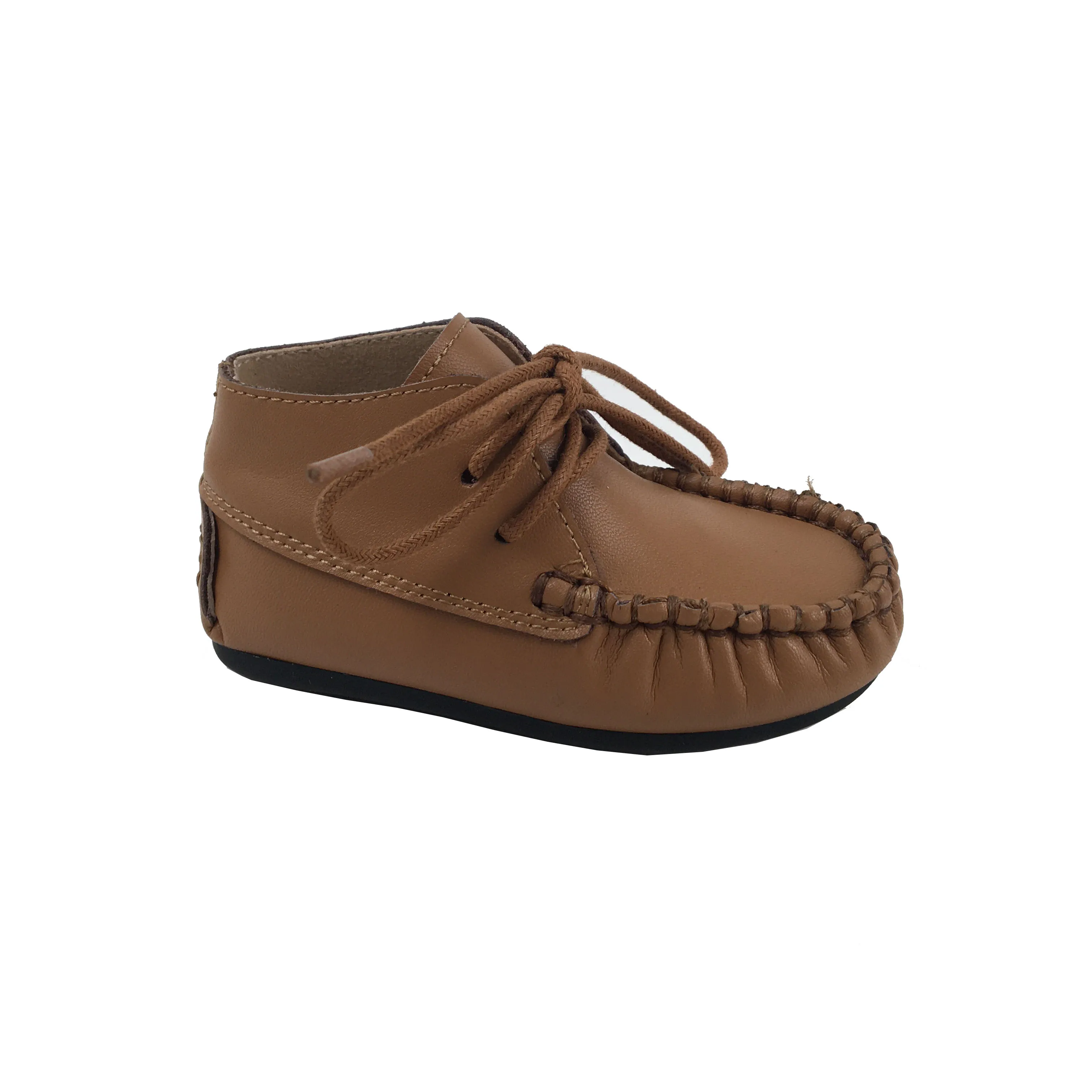 2022 New Arrival High-end Leather  Baby Casual Shoes Cow leather Lace-up Baby Girls and Boys Moccasin Shoes Baby