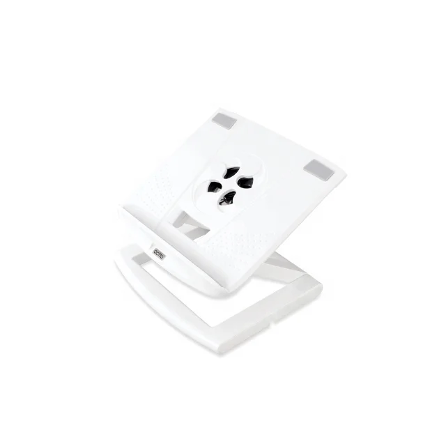 ACTTO Регулируемая подставка для ноутбука охлаждающая подставка Складная подставка для ноутбука портативный Настольный держатель для ноутбука с большой вентилятор для дома officeNBS-09W