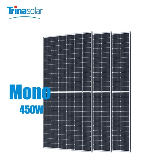 450 Вт Trina, Китай, Лидер продаж, монокристаллическая солнечная панель pv, модули 1 уровня, в наличии