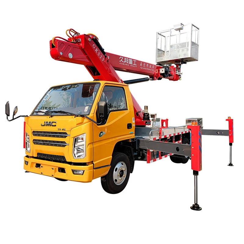 China manufacturer aerial working operation truck with Bucket High Altitude Aerial Working Platform truck