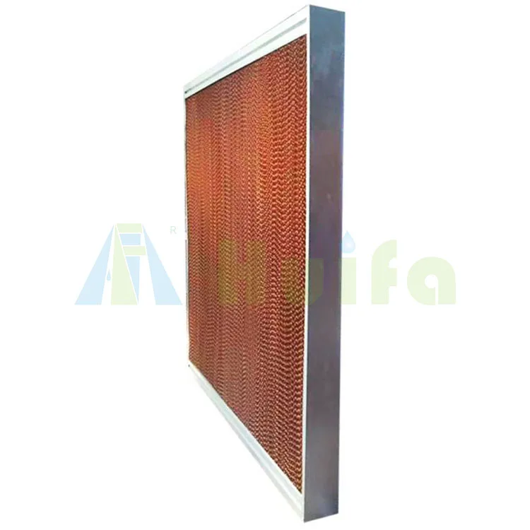 Evaporative Air Cooler Pad and Cooling Pad System for Greenhouse