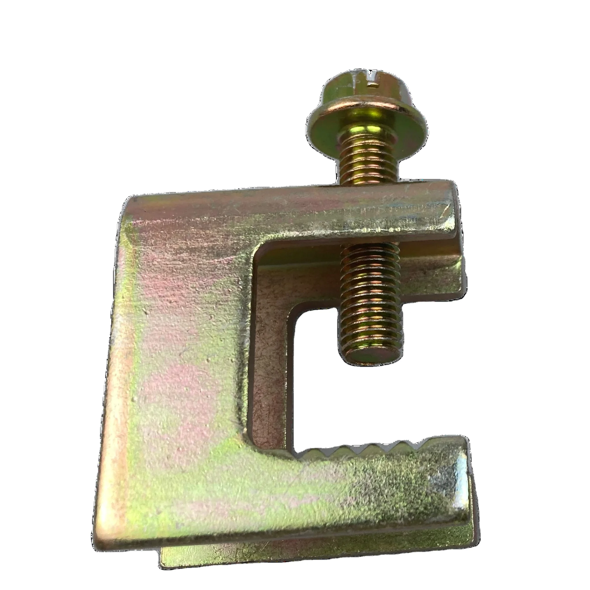 Wholesale cast iron beam clamp customized electro-galvanized/hot-dip galvanizing steel beams clamp unistrut fastener