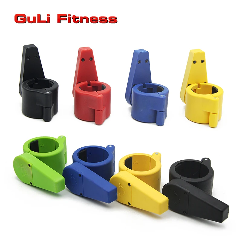 Нейлоновые зажимы для штанги для тяжелой атлетики, зажимы для штанги, зажимы для штанги, замки для тяжелой штанги, замок для воротника, застежка для штанги