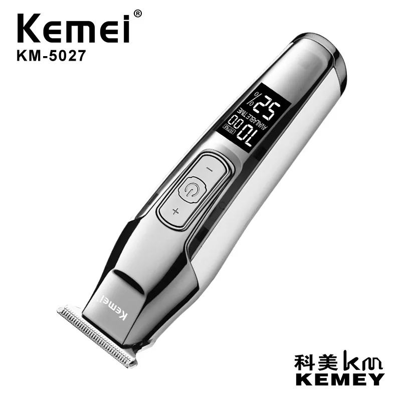 Kemei машинка для стрижки волос KM-5027 масляная головка ножницы нож резьбы