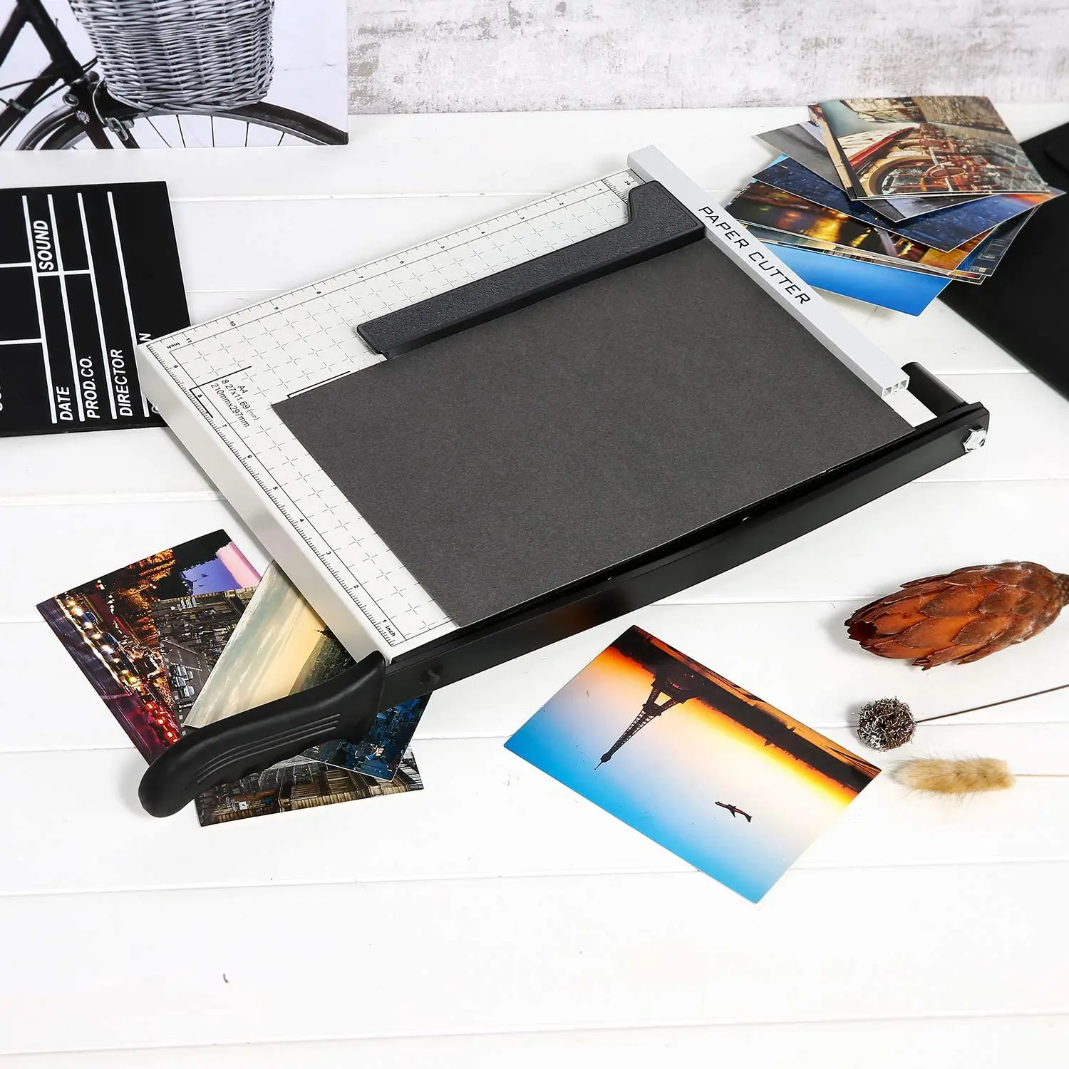 Сверхмощный триммер на металлической основе с сеткой для бумаги фотогильотинная Ремесленная машина А4