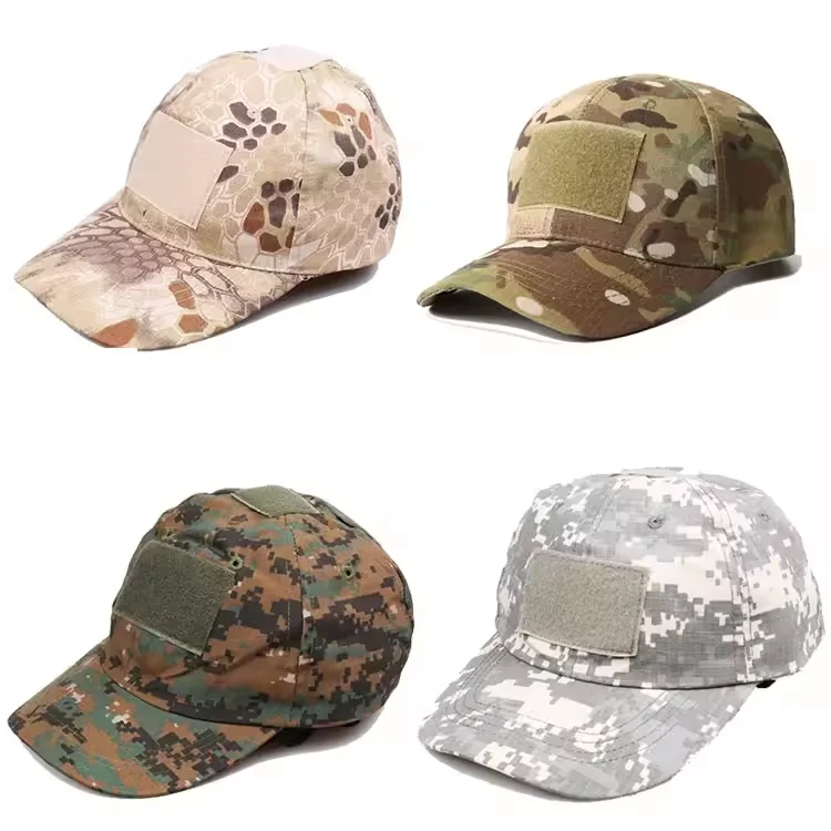 Vintage digital camouflage 100% cotton baseball hats custom Unstructured Dad Hats children Propeller Hats