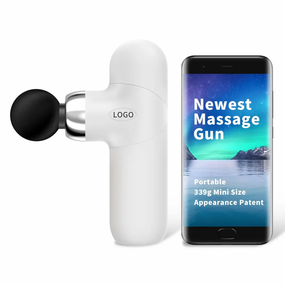 Patent Design Newest Case Recover Pocket 10mm Tissue Mini 2020 Power Portable Body Vibration Massage Gun