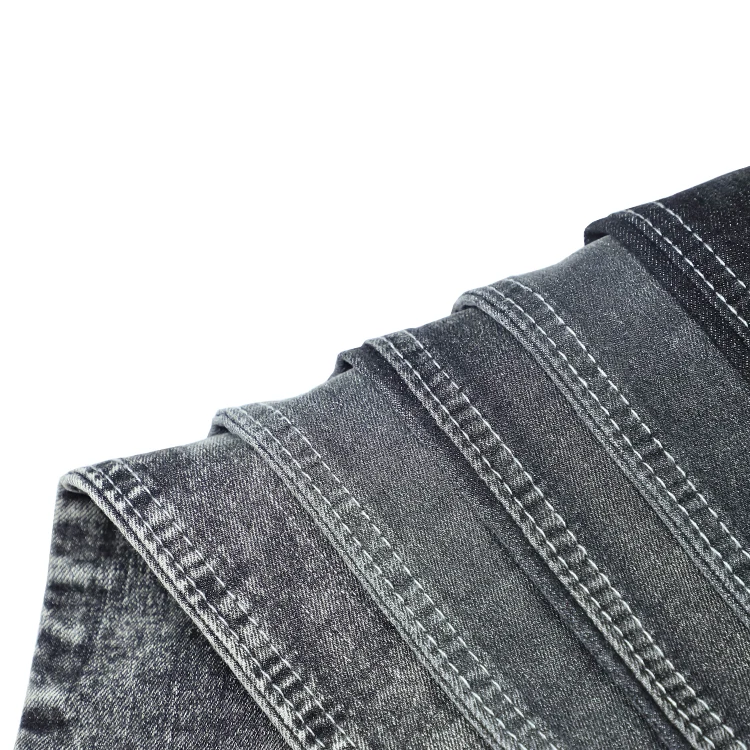 8505 High Class Jeans Fabric Supplier Jeans Fabric Top Custom Made Light Weight Rayon Nylon Spandex Fabric