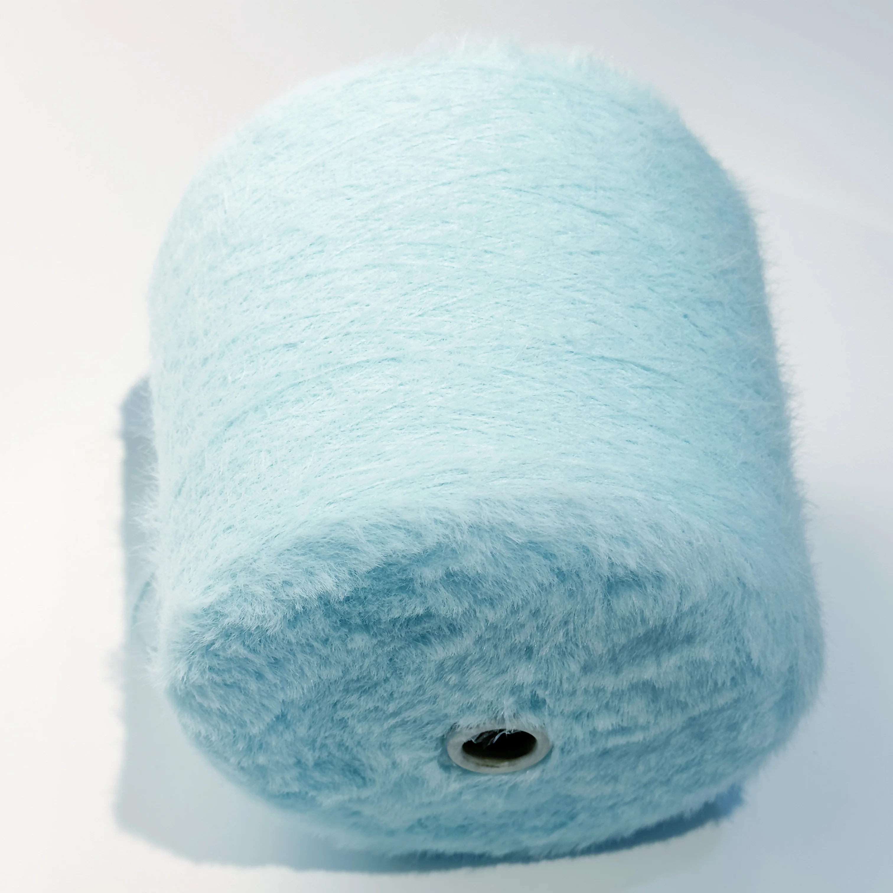 Imitate Rabbit cat Hair mink feather yarns fancy polyester yarn for knit sweater