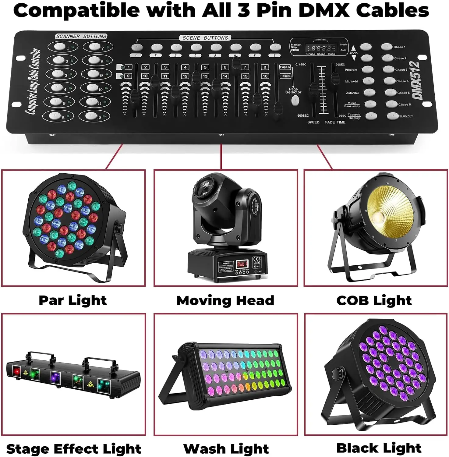 Factory Price Dmx192 Controller Led Stage Lighting Console Dmx 512 Controller Mini Controller
