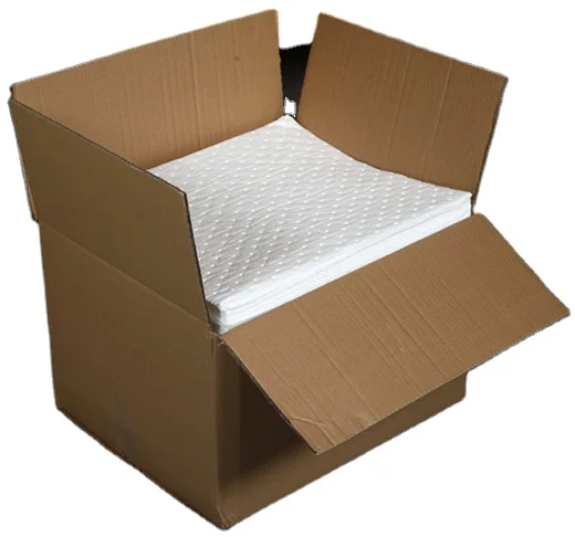 Hot Selling Material Meltblown Oil Spill Absorbent Pad For Environment Safety