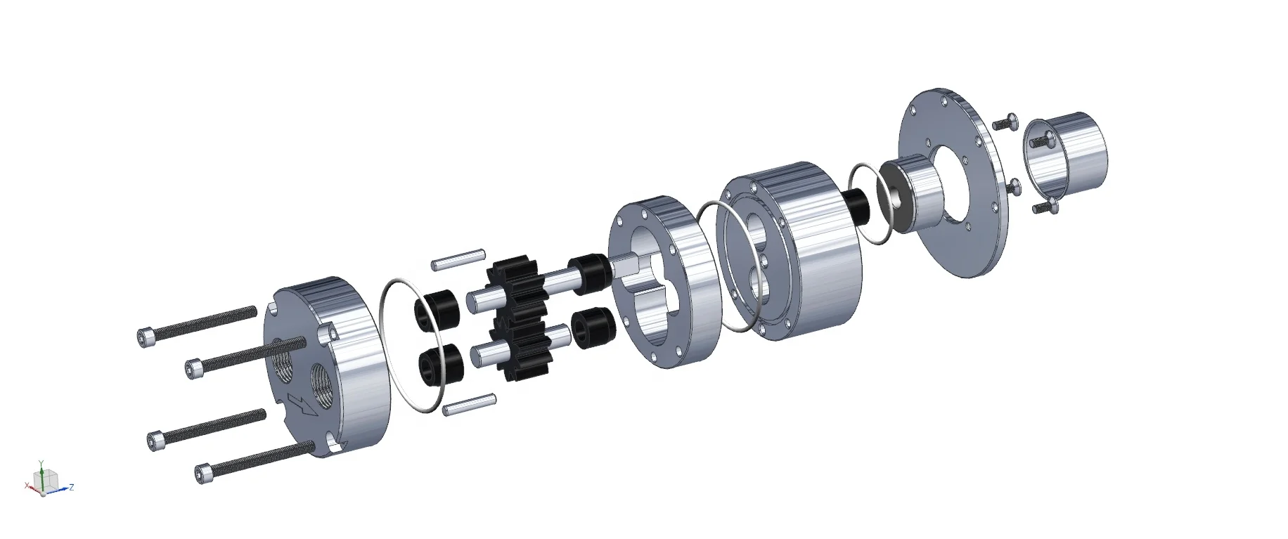 High Performance Magnetic electric AC drive water Drive pump head magnetic gear pump